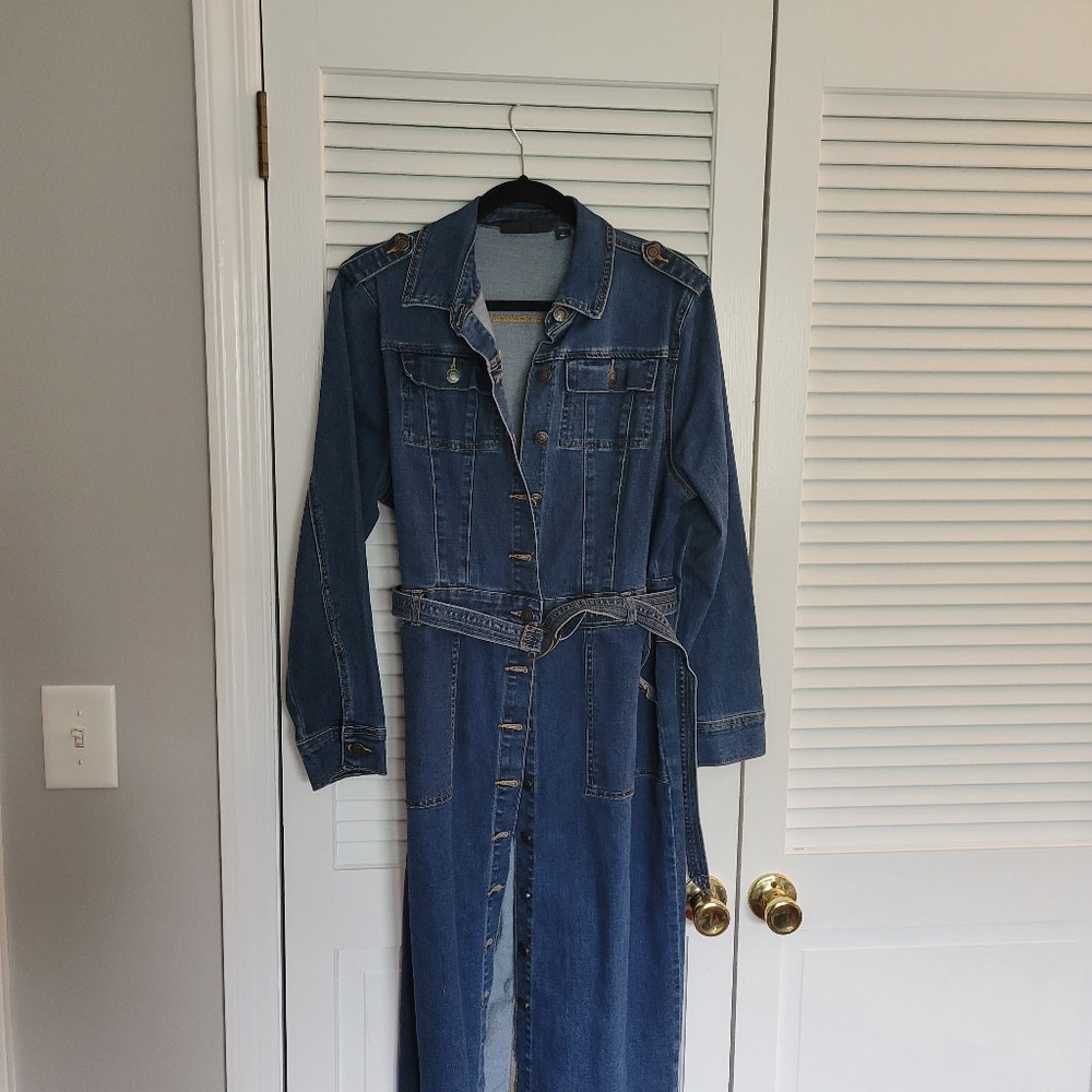 Stylish Blue Denim Jumpsuit